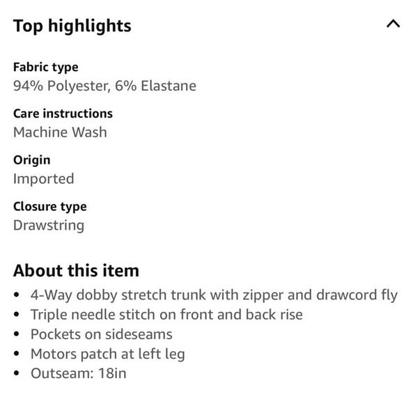 RVCA Standard Curran Swim Trunks Board Shorts Purple Sz 36 Mid Length 18" NWT - Picture 8 of 16